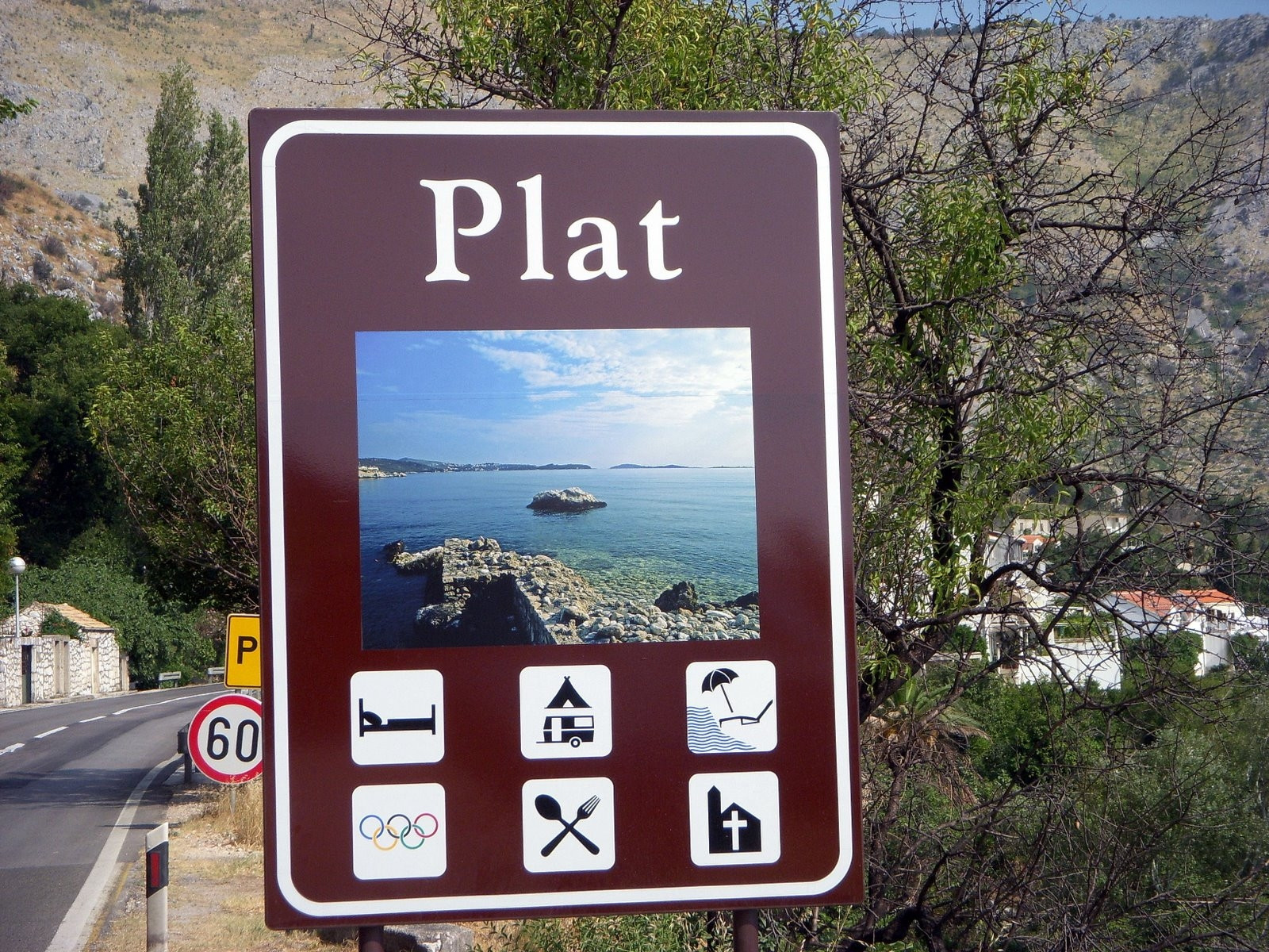 Дорога в Плат, Хорватия – фотографии Хорватии