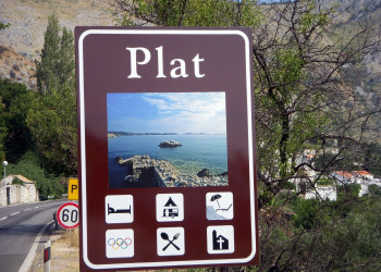 Дорога в Плат, Хорватия – фотографии Хорватии