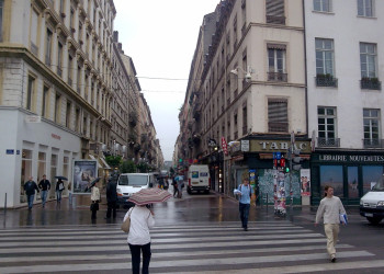 Улица в Лионе, Франция. Фото 6 – фотографии Франции