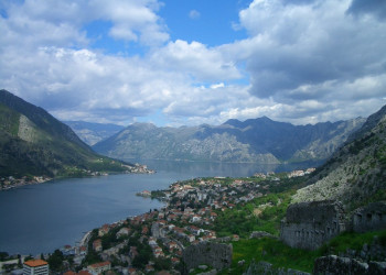 Панорамный вид в Которском заливе, Черногория. Фото 15 – фотографии Черногории