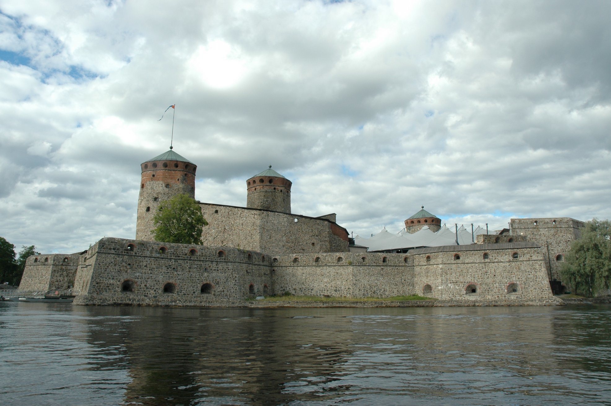 Крепость Олавинлинна – фотографии Финляндии