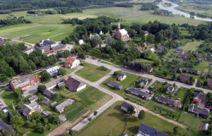 Вид на Кернаве с высоты птичьего полёта – фотографии Литвы