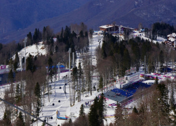 Горнолыжный курорт Газпрома – фотографии России