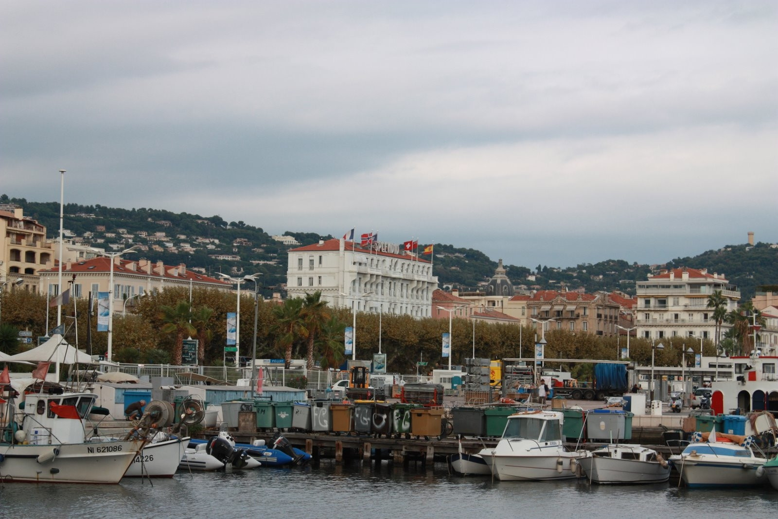 Причал в Канне, Франция – фотографии Франции