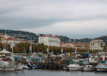 Причал в Канне, Франция – фотографии Франции