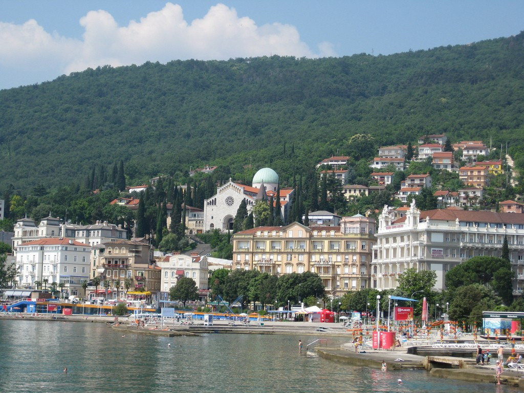 Отели на пляже в Опатии, Хорватия. Фото 4 – фотографии Хорватии