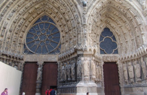 Реймсский собор в городе Реймс во Франции, Фото 3 – фотографии Франции
