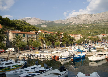 Лодочная станция в Подгора, Хорватия. Фото 1 – фотографии Хорватии