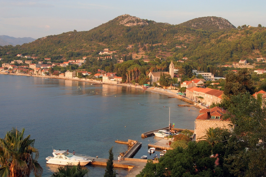 Берега на острове Лопуд, Хорватия. Фото 1 – фотографии Хорватии