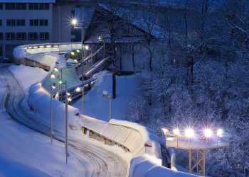 Санная трасса в Сигулде – фотографии Латвии