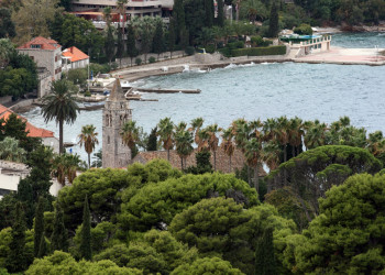 Набережная на острове Лопуд, Хорватия. Фото 1 – фотографии Хорватии