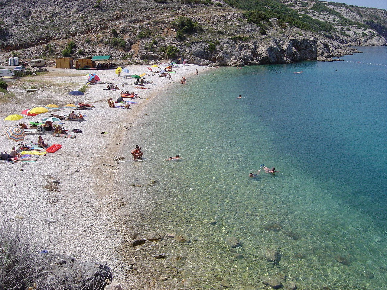 Пляж в Врбник, Хорватия. Фото 3 – фотографии Хорватии