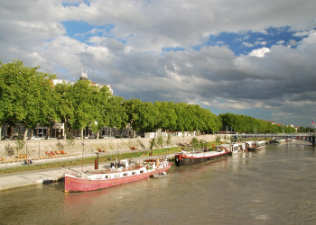 Река в Лионе, Франция. Фото 2 – фотографии Франции