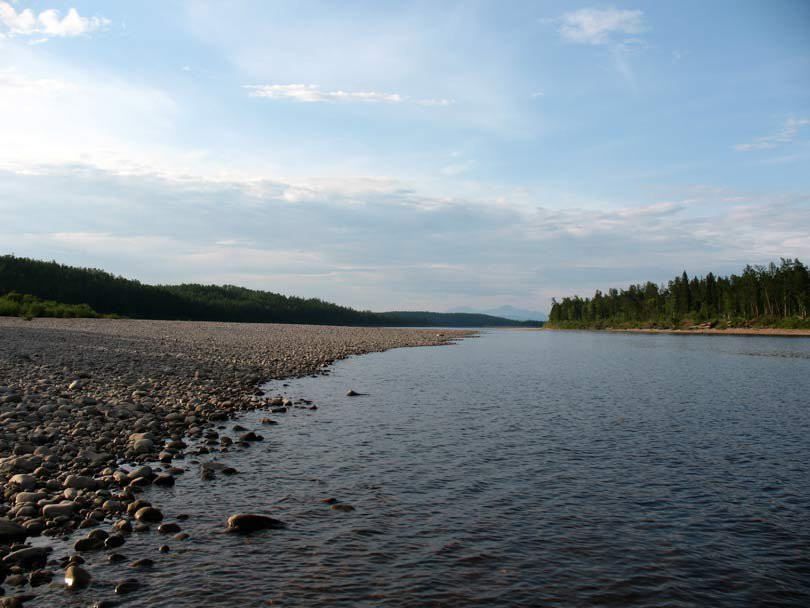 Река в Иркутской области, Россия – фотографии России