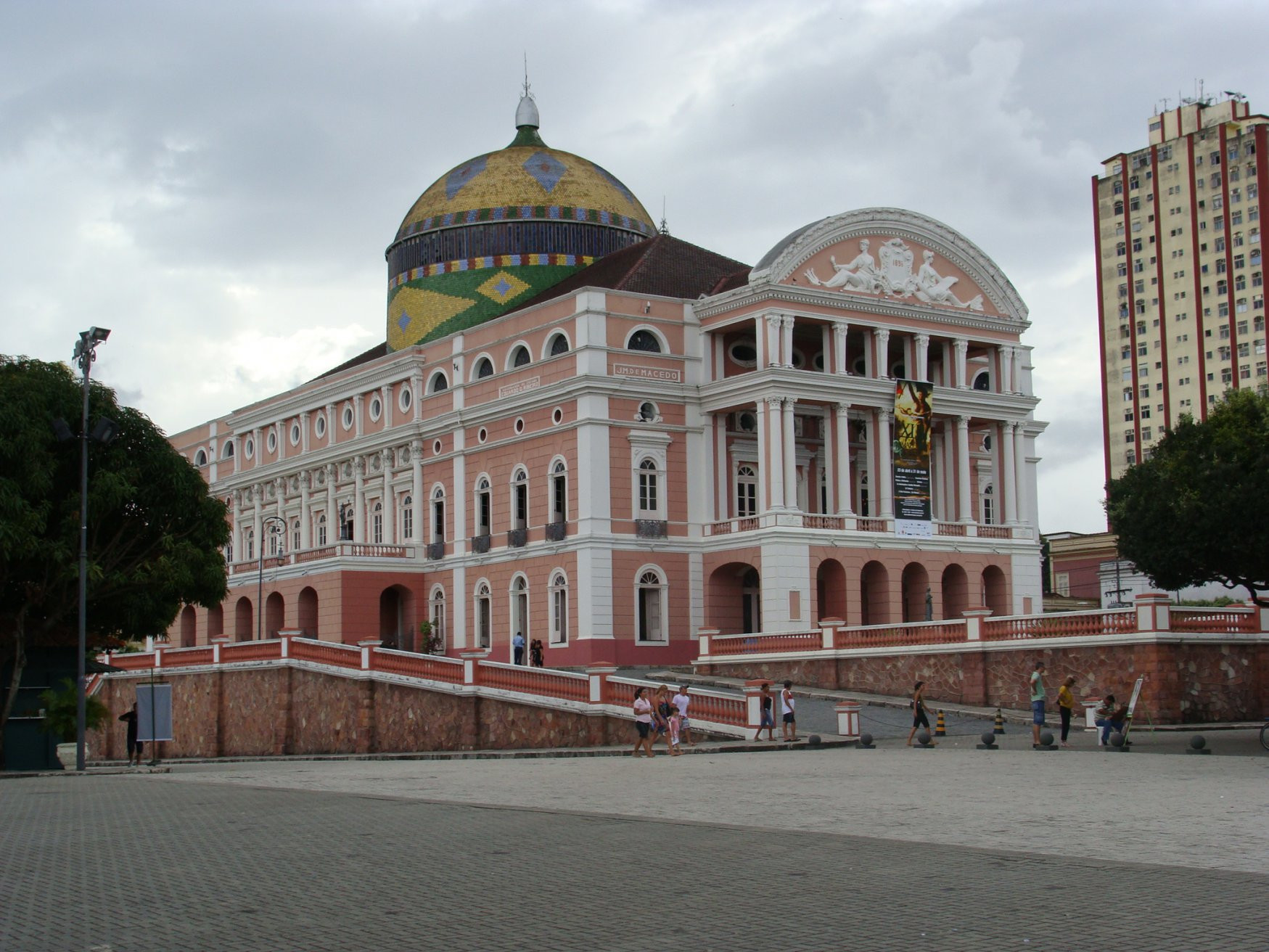 Оперный театр Амазонии в Манаусе, Бразилия – фотографии Бразилии