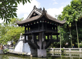 Пагода на одном столбе – фотографии Вьетнама