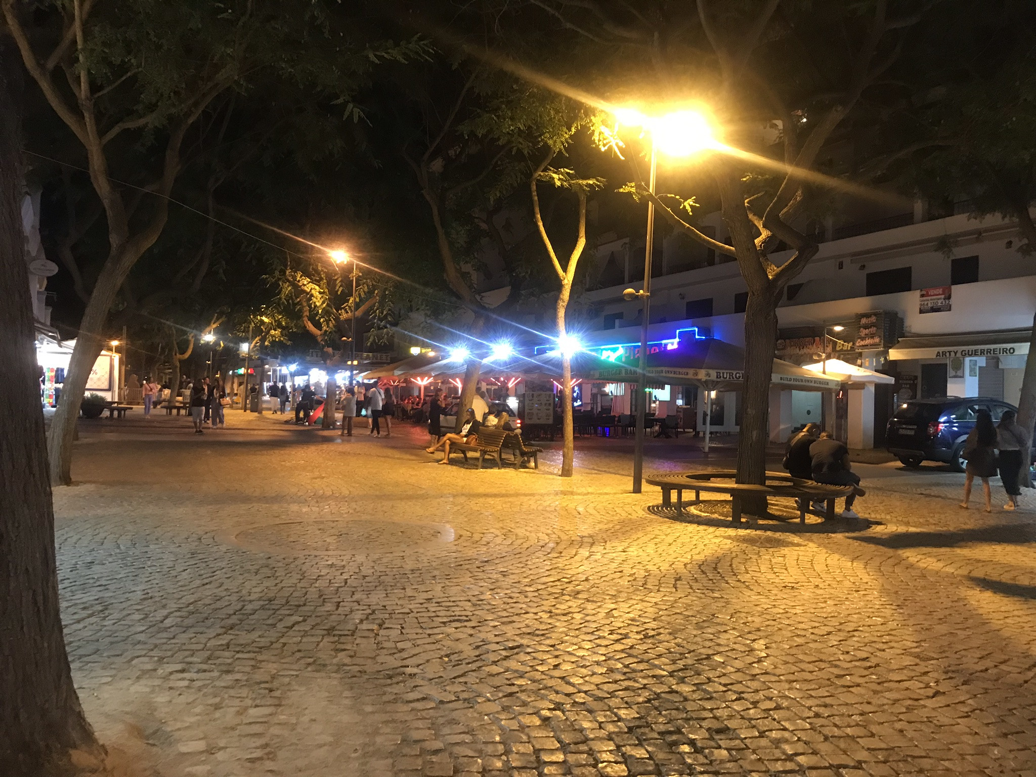 Ночная Албуфейра – фотографии Португалии