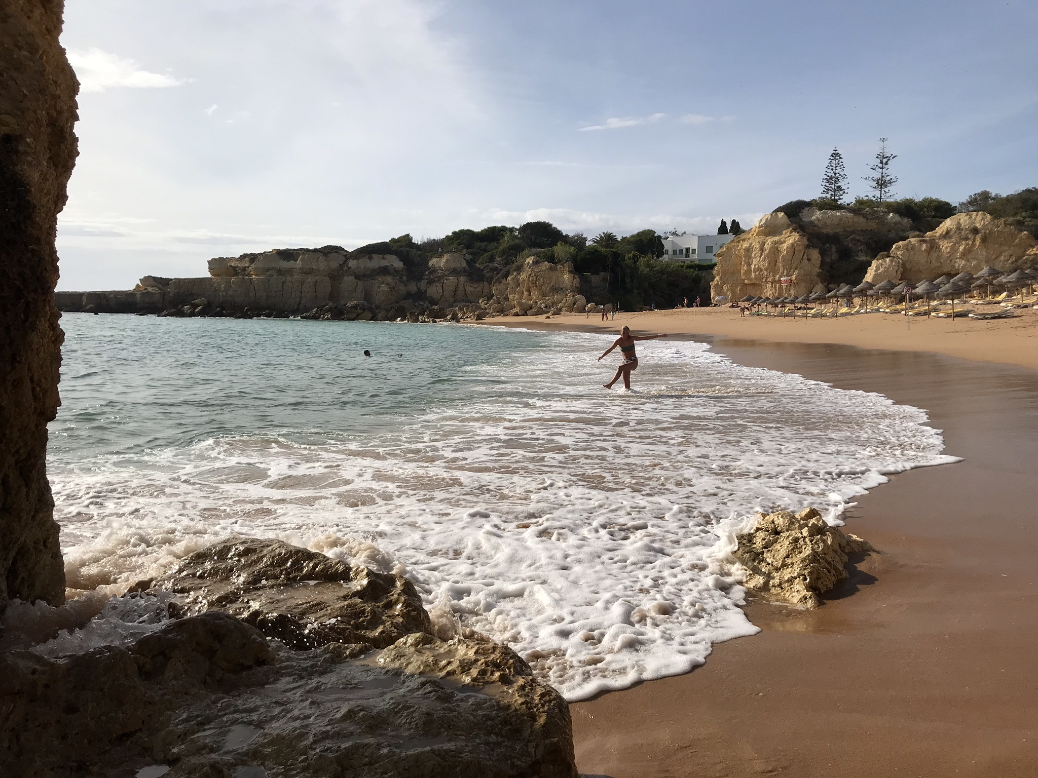 Praia do Castelo, район Албуфейры – фотографии Португалии