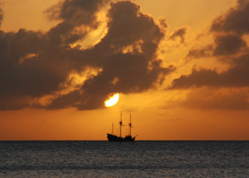 Закат на Гранд-Каймане – фотографии Каймановых островов