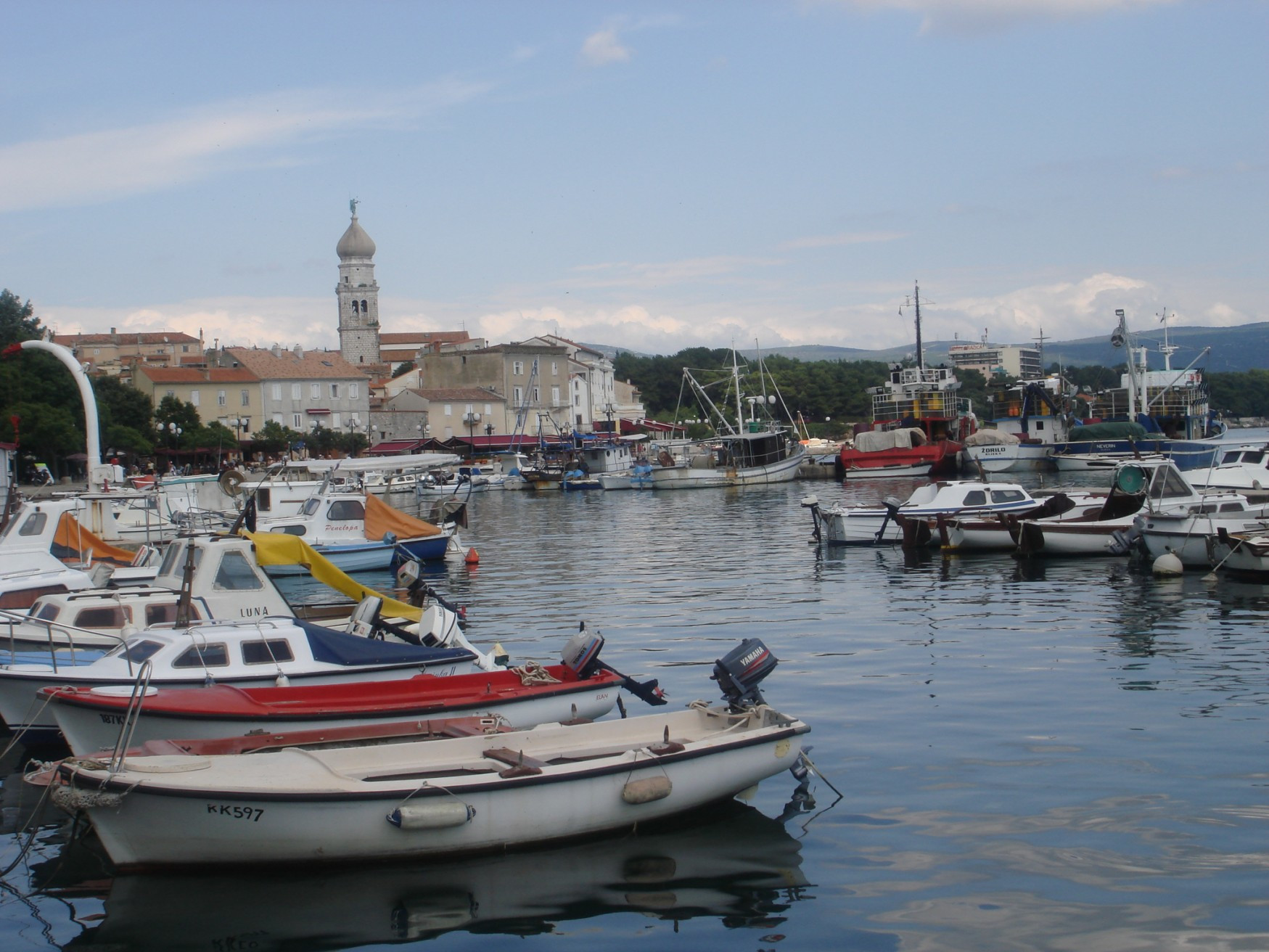 Лодочная станция в Крк, Хорватия. Фото 3 – фотографии Хорватии