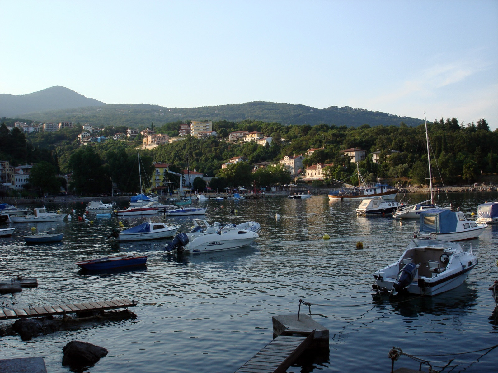 Ика (Ika) – небольшой курортный городок – фотографии Хорватии