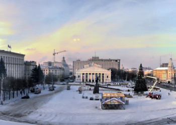 Город Воронеж. Площаль Ленина. Фото 2 – фотографии России