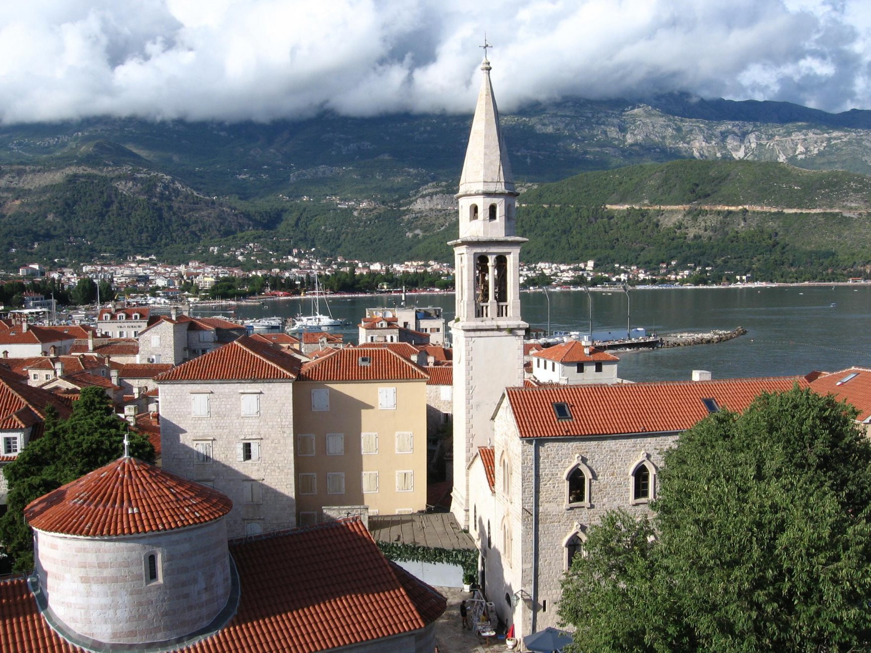 Панорамный вид в Будва, Черногория. Фото 31 – фотографии Черногории