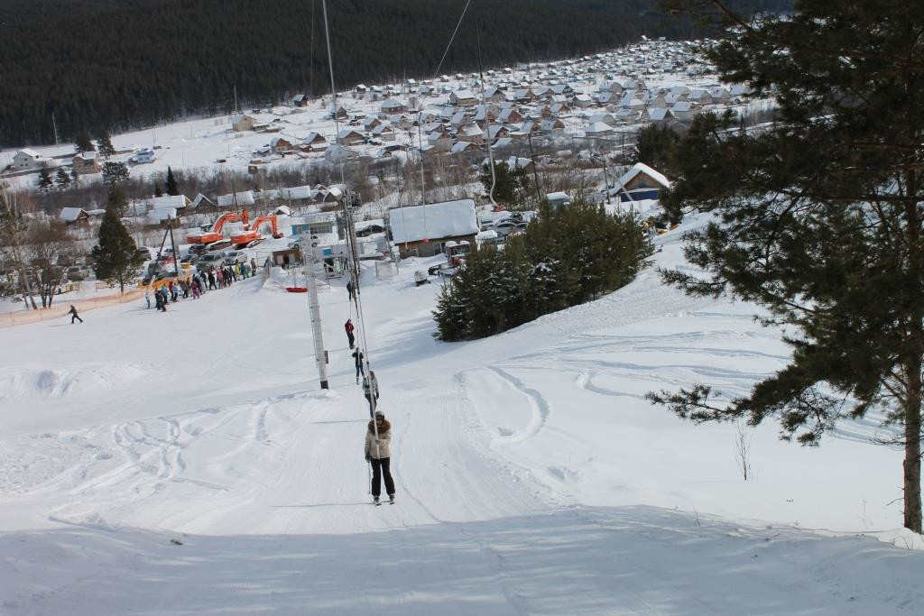 Мраткино — горнолыжная база в Белорецке, Башкирия. Фото 2 – фотографии России