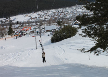 Мраткино — горнолыжная база в Белорецке, Башкирия. Фото 2 – фотографии России
