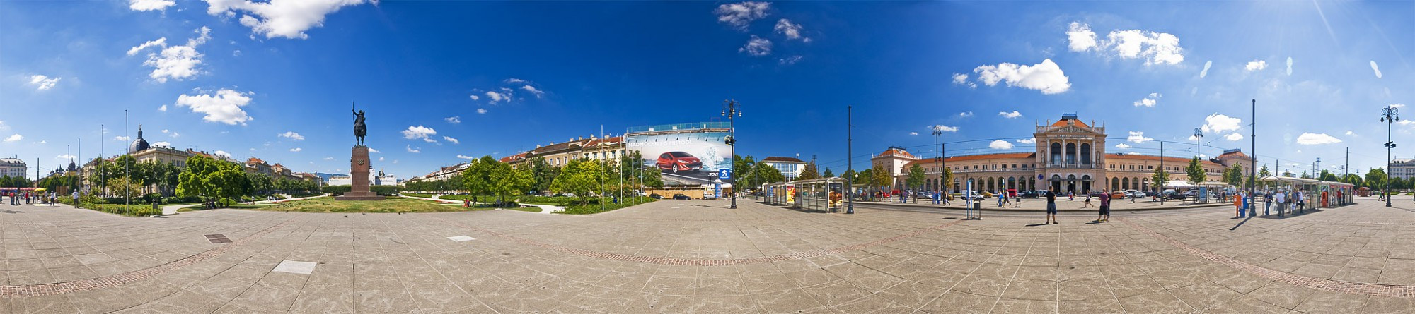 Площадь в Загреб, Хорватия. Фото 2 – фотографии Хорватии