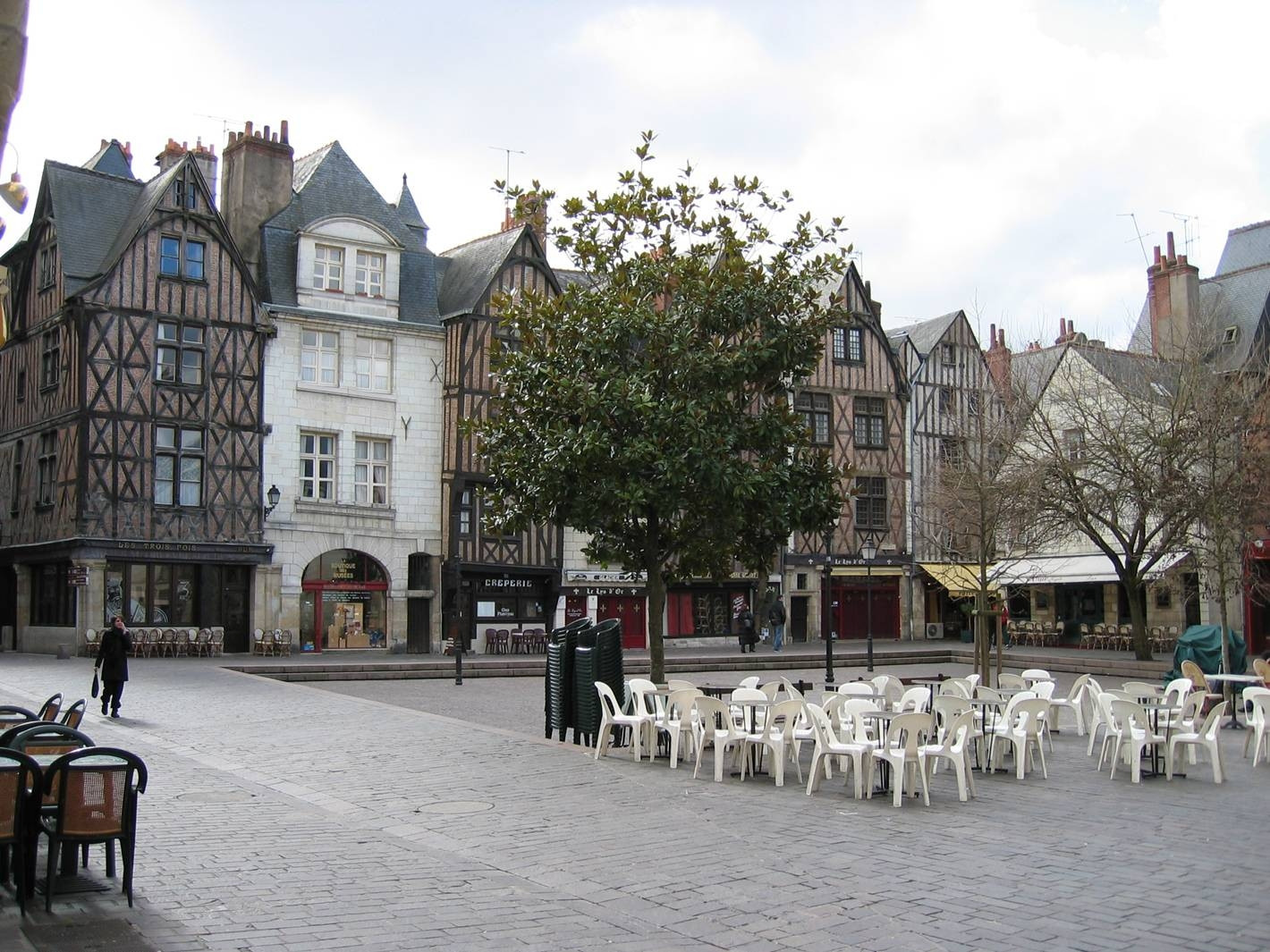 Кафе в Туре, Франция – фотографии Франции