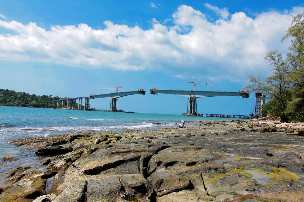 Мост в Сиануквиле, Камбоджа – фотографии Камбоджи