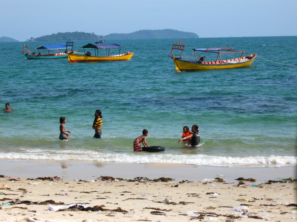 Пляж в Сиануквиле, Камбоджа – фотографии Камбоджи