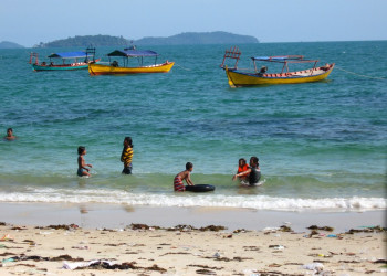 Пляж в Сиануквиле, Камбоджа – фотографии Камбоджи