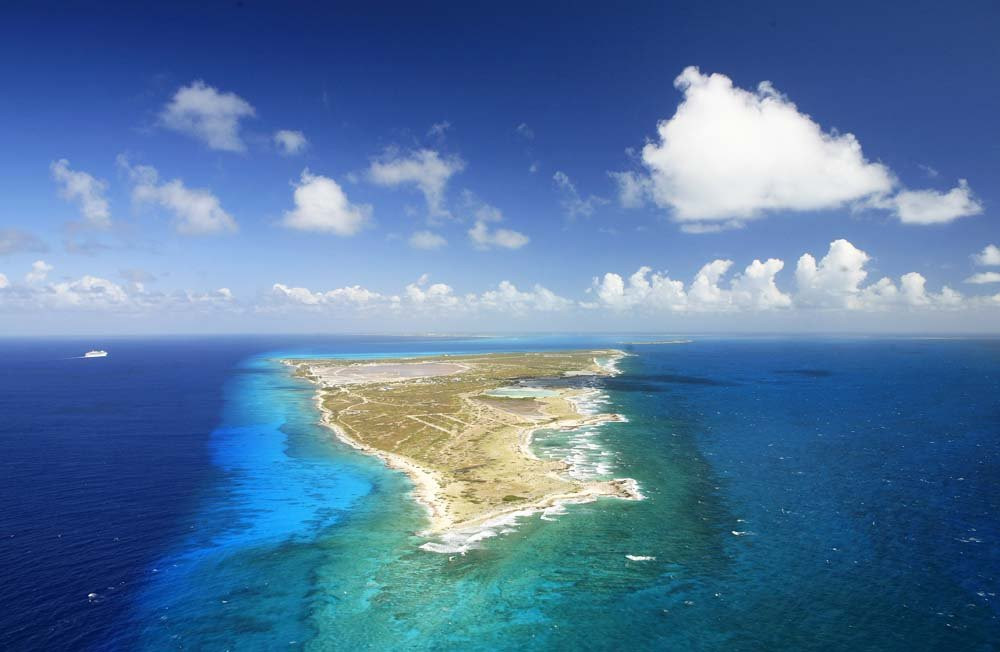 Панорама островов Тёркс в регионе Солт-Кей – фотографии Тёркс и Кайкос