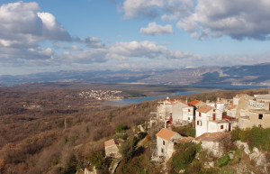 Панорамный вид в Добрини, Хорватия – фотографии Хорватии