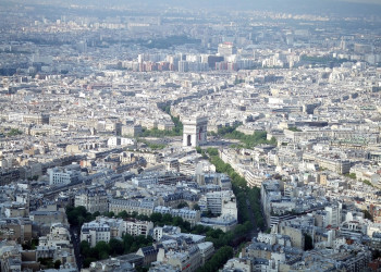 Панорамный вид в Париже, Франция. Фото 19 – фотографии Франции