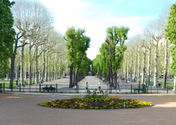 Сквер в Виши, Франция. Фото 2 – фотографии Франции