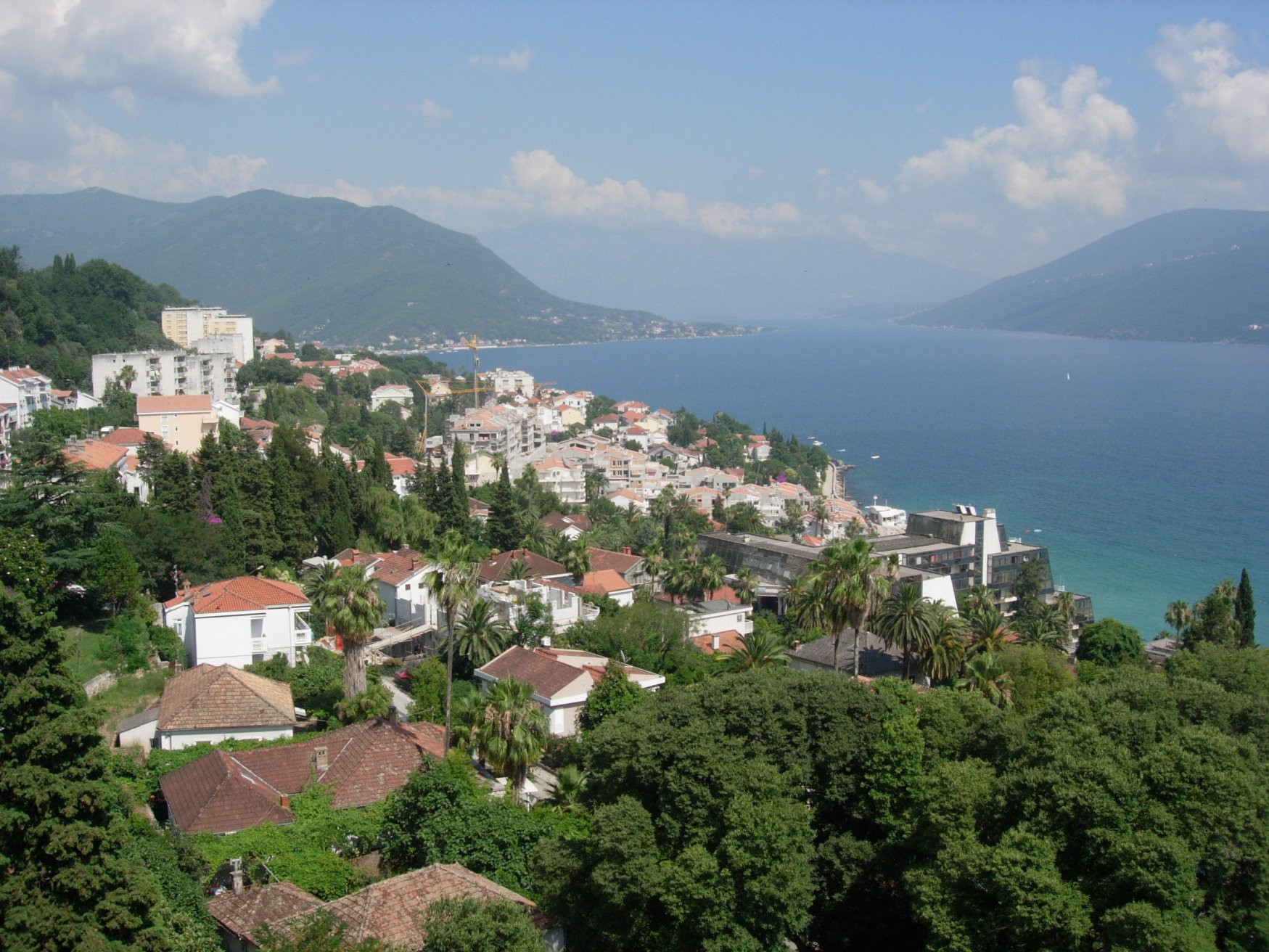 Панорамный вид в Херцег-Нови, Черногория. Фото 15 – фотографии Черногории