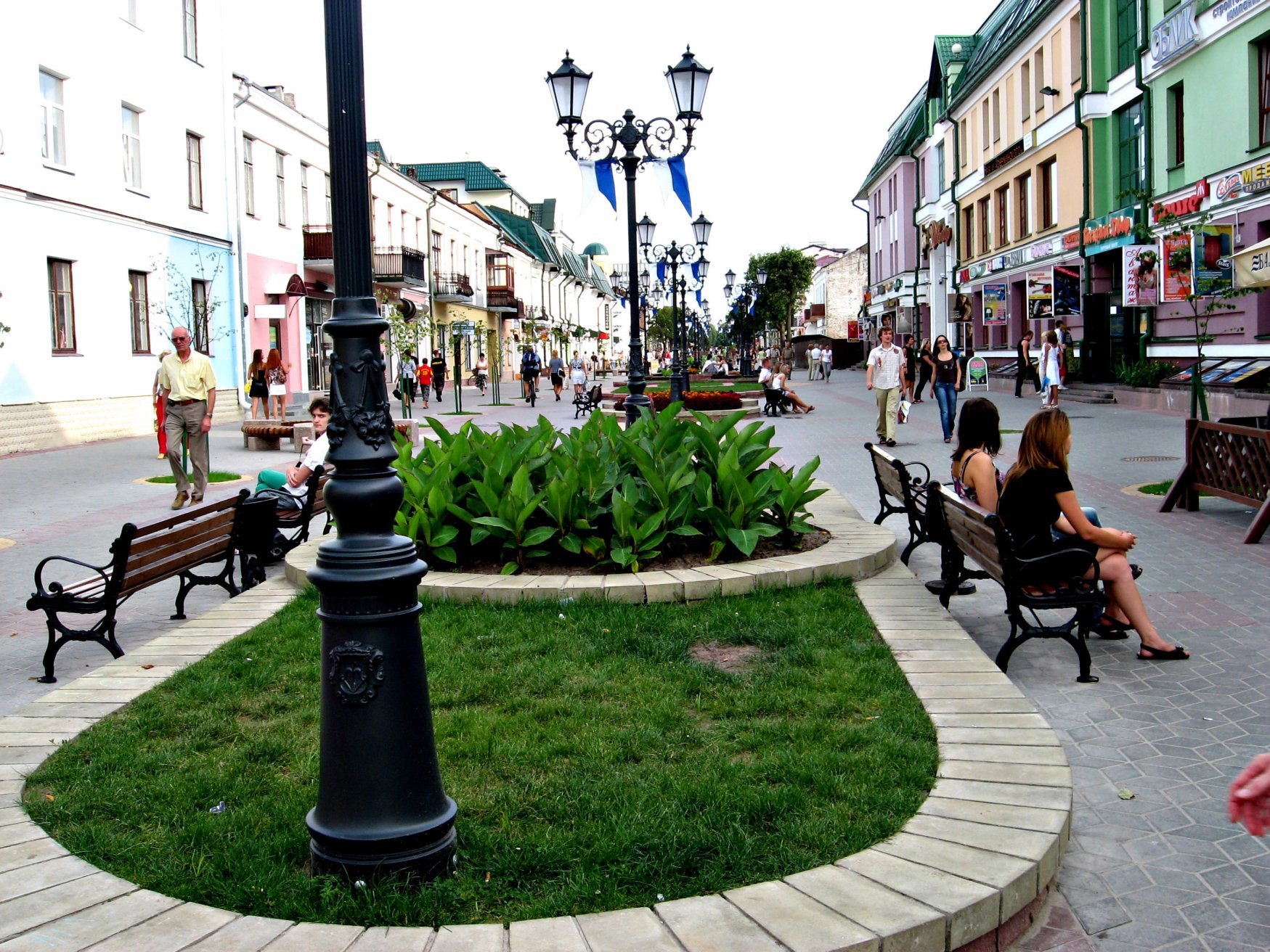 Улица в Бресте, Беларусь. Фото 3 – фотографии Беларуси