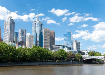 Река в Мельбурне, Австралия – фотографии Австралии