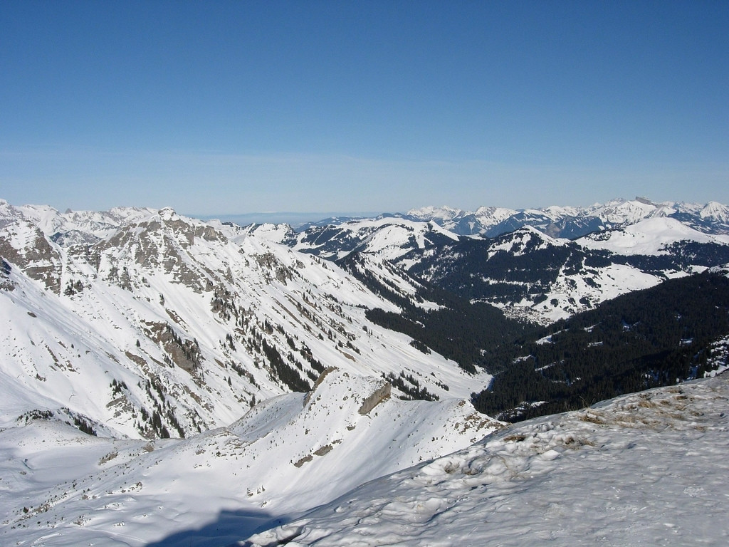 Горы в Морзине, Франция. Фото 7 – фотографии Франции