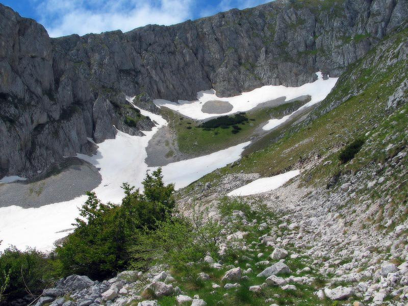 Снег в Дурмитор, Черногория. Фото 1 – фотографии Черногории