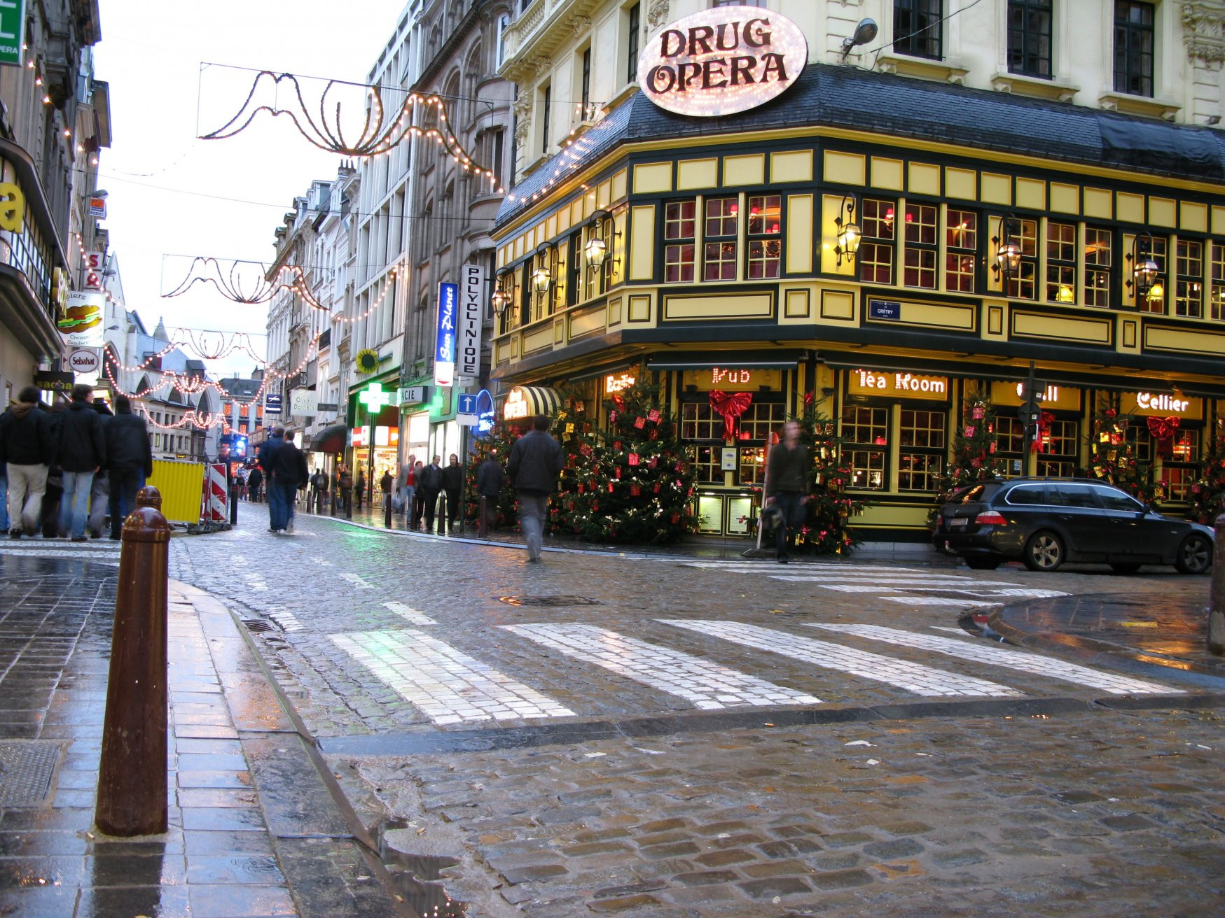 Улица в Брюсселе, Бельгия. Фото 3 – фотографии Бельгии