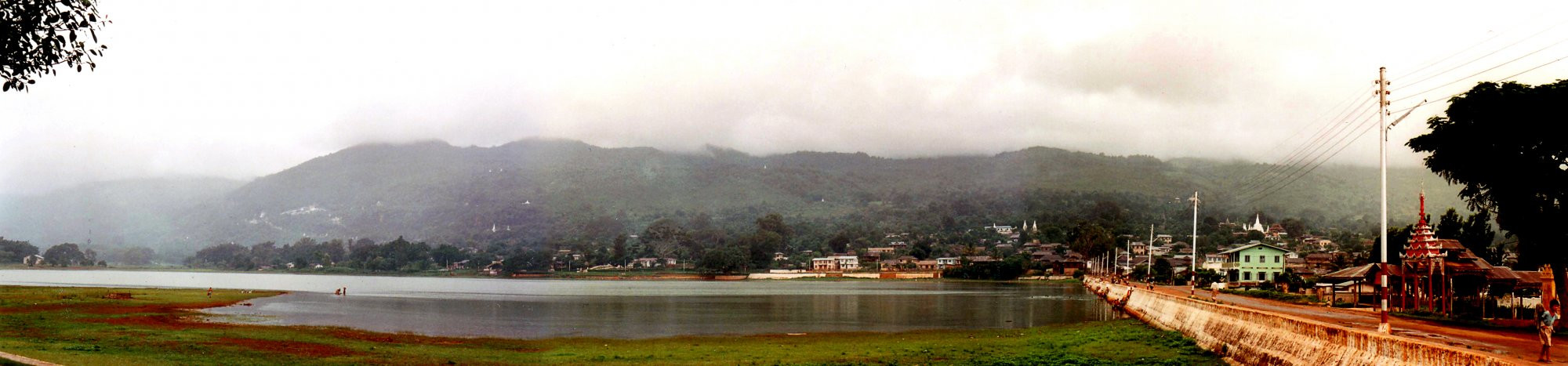 Панорама города – фотографии Мьянмы