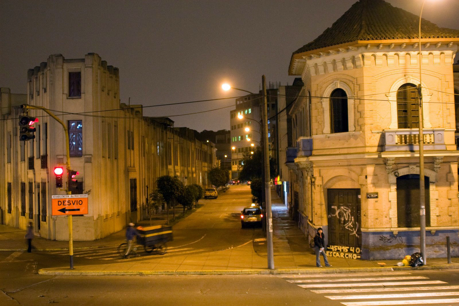 Ночная Лима – фотографии Перу