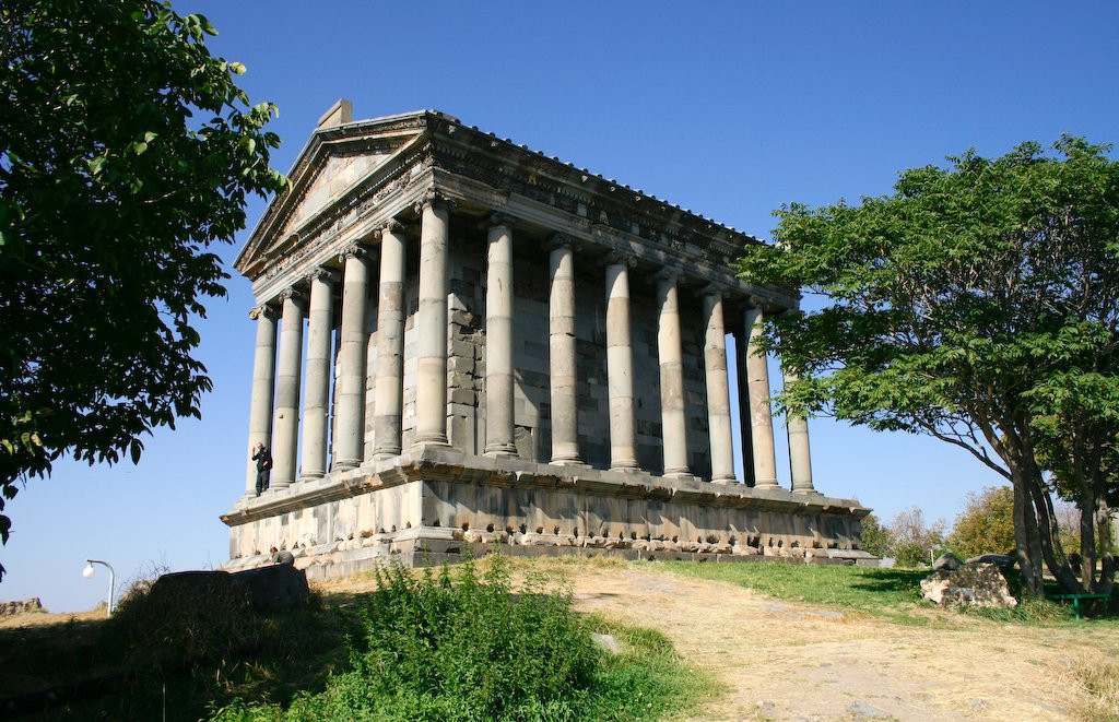 Heathen Temple In Garni I century – фотографии Армении