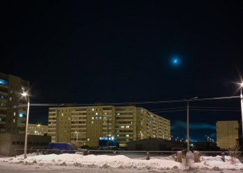 Вечер в Мончегорске, Россия – фотографии России