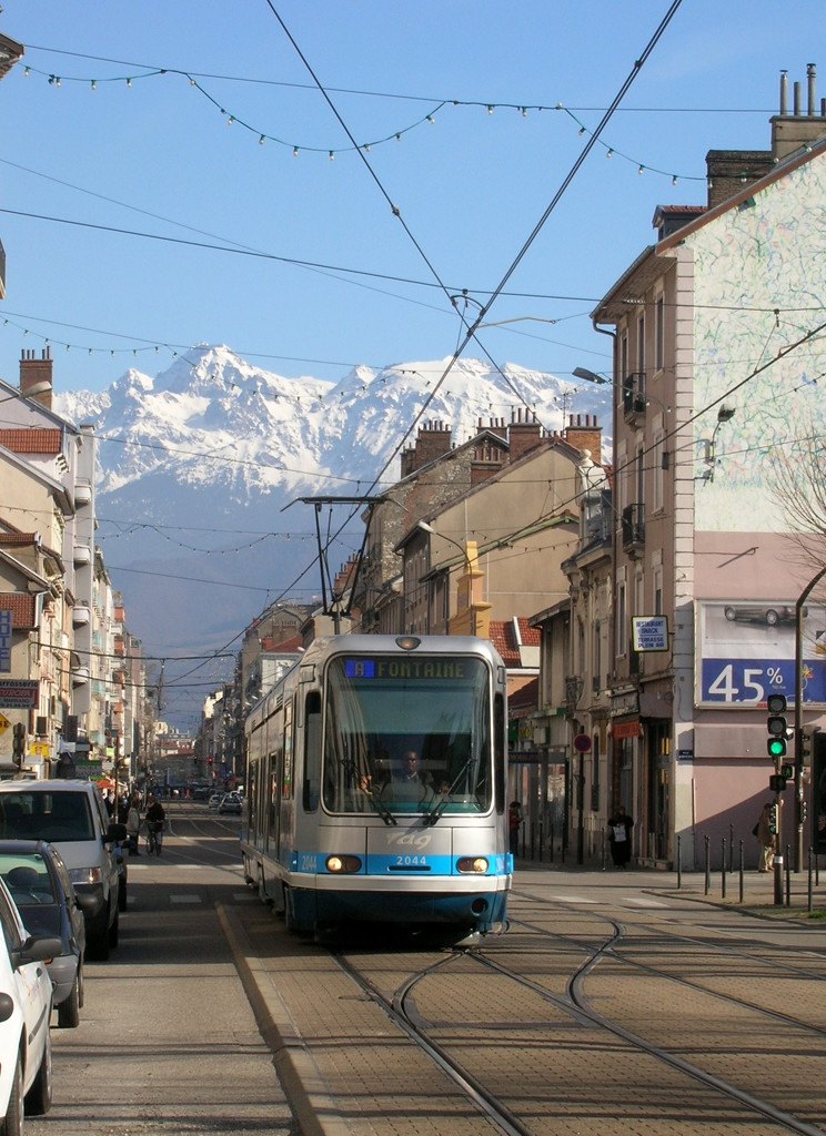Транспорт в Гренобле, Франция. Фото 1 – фотографии Франции