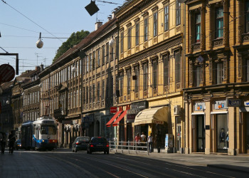 Улица в Загребе, Хорватия. Фото 39 – фотографии Хорватии